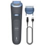Philips Beard Trimmer Serie 3000 BT3617/15, 20 posiciones de longitud, Azul oscuro